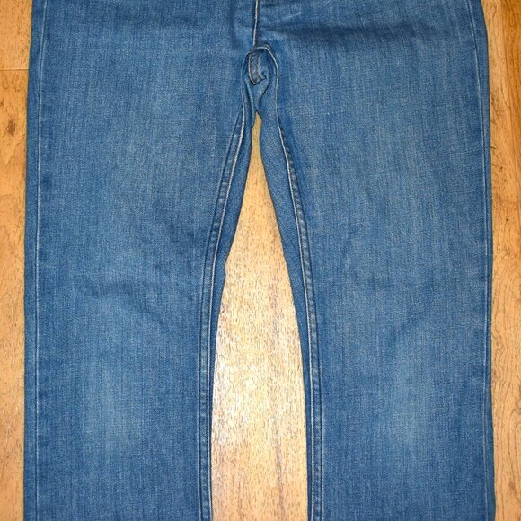 A.P.C Medium Wash 5 Pocket Mid Rise Denim Jeans Sz 26 - Picture 4 of 9